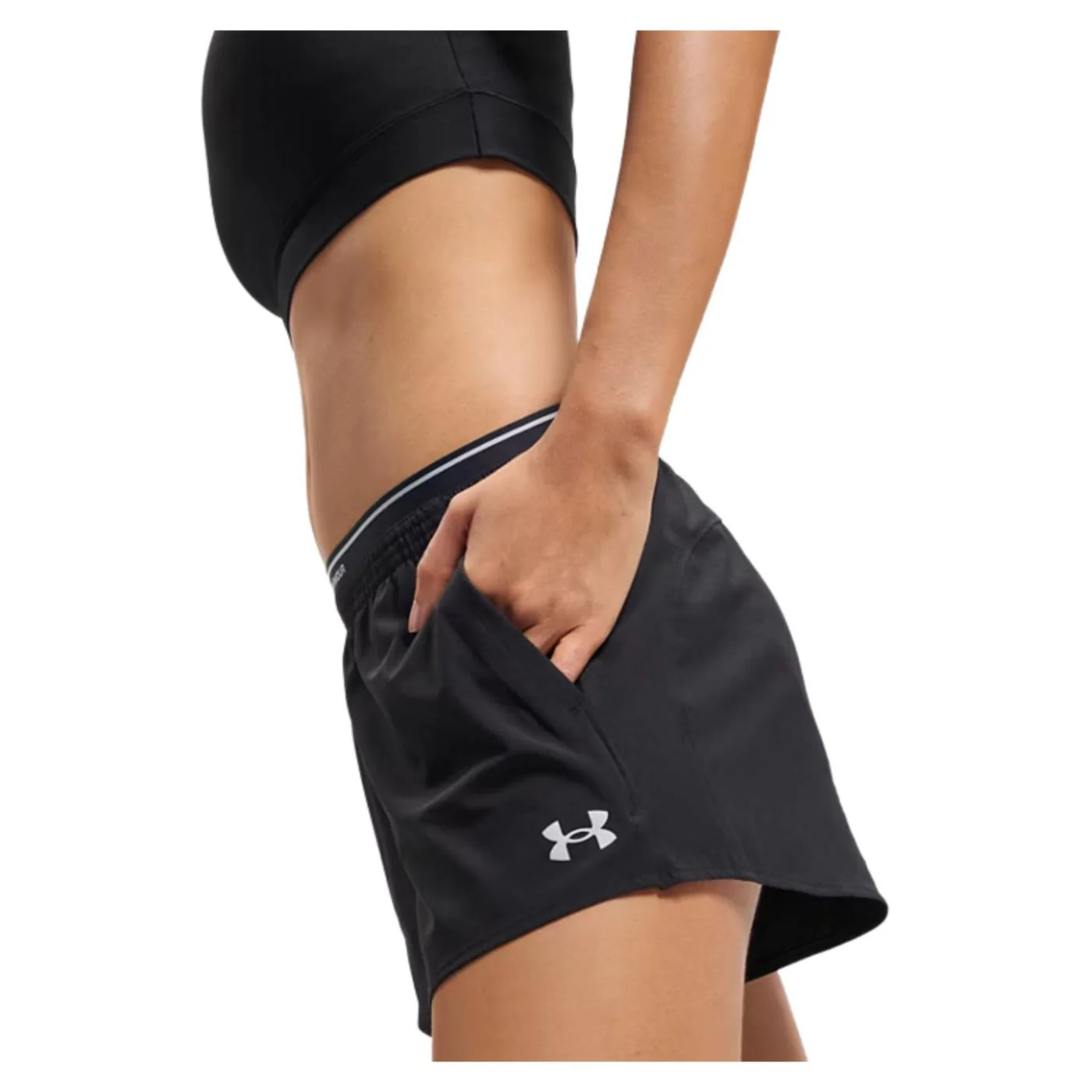 UNDER ARMOUR W VANISH WOVEN 3IN SHORTS - Image 3