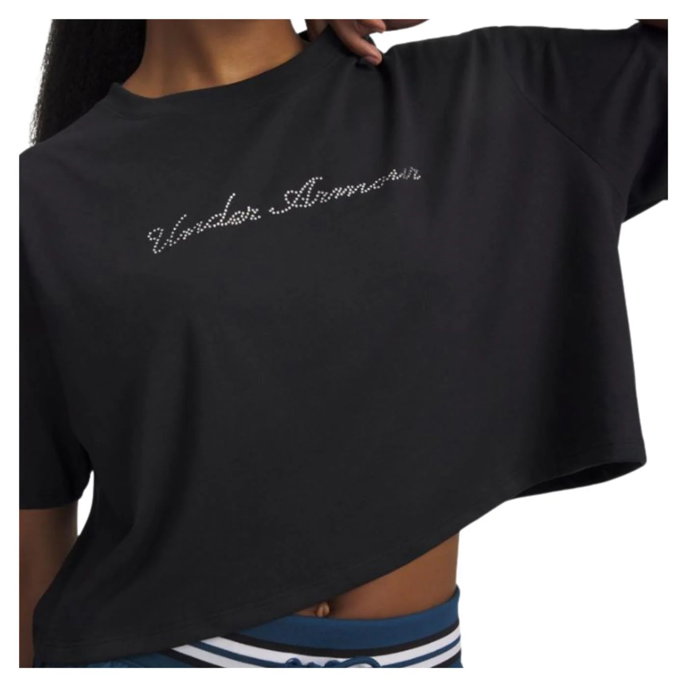 UNDER ARMOUR W WM CROP SS TEE - Image 3