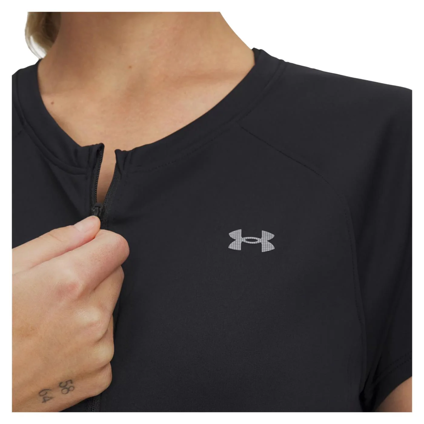 UNDER ARMOUR WOMAN TRAIL RUN ZIP TEE - Image 3