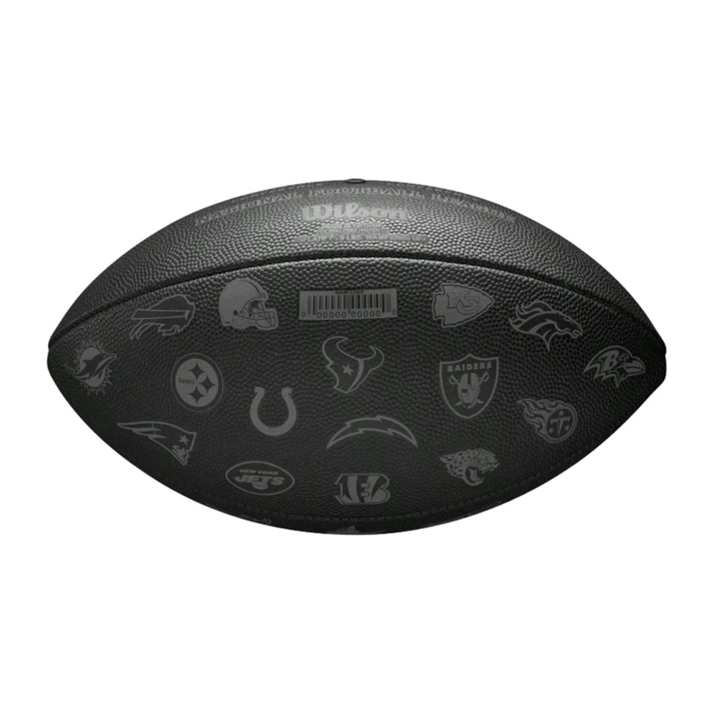 WILSON NFL 32 TEAM FOOTBALL BLK - Image 2